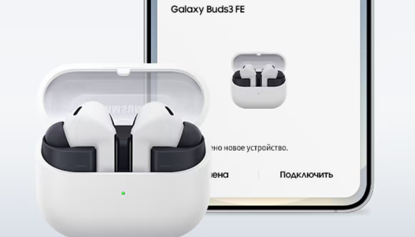 Синхронизация и подключение без ожидания Samsung Galaxy Buds3 FE